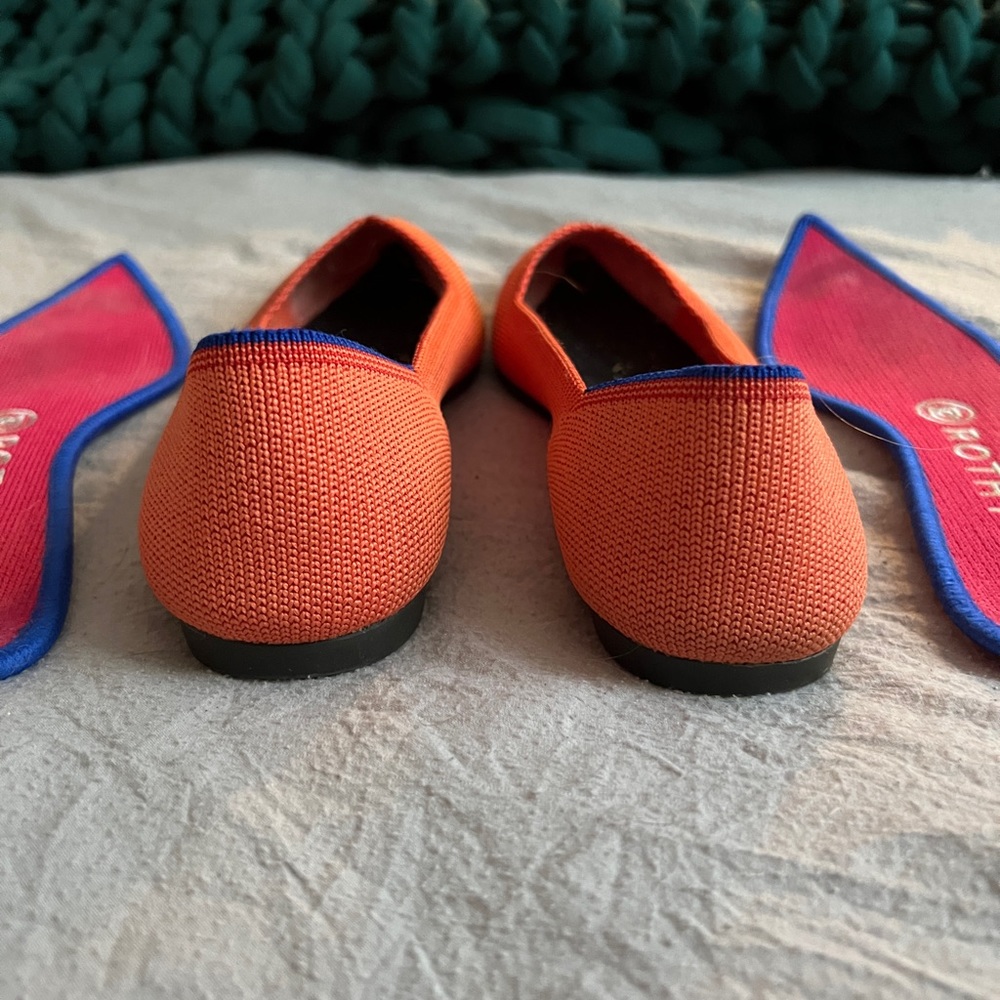 Euc Size 7 Rothy’s Persimmon Point - image 5